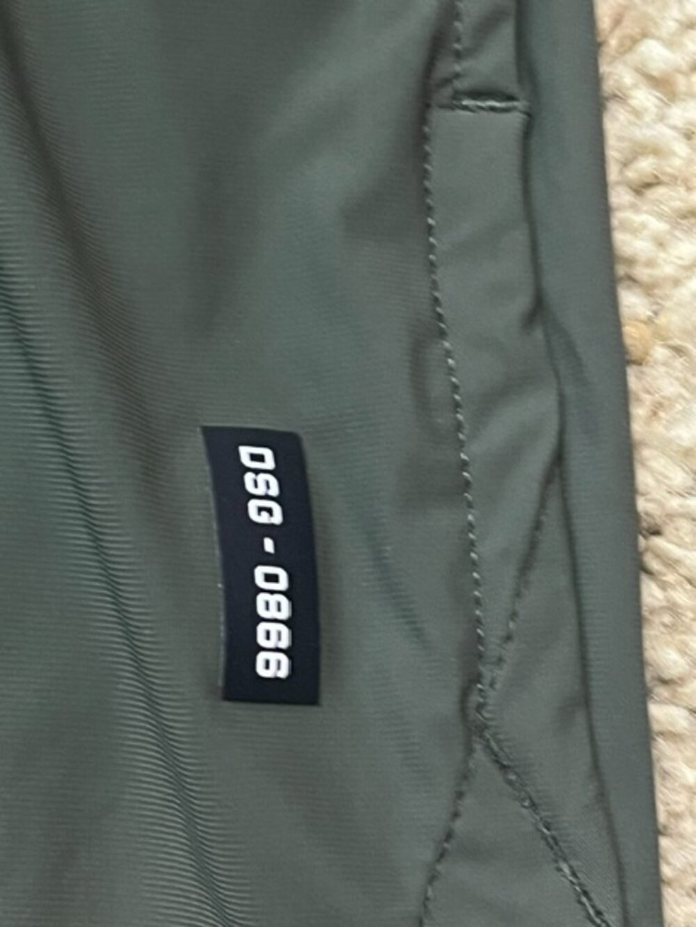 ASRV Men Tetra Lite Olive Green 7" Performance Lined Athletic Shorts Size XL EUC - Picture 3 of 6